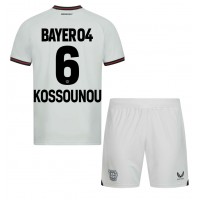 Bayer Leverkusen Odilon Kossounou #6 Gostujuci Dres za djecu 2023-24 Kratak Rukav (+ Kratke hlače)